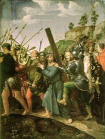 Christ Carrying the Cross, 1518-25 von Michiel Sittow