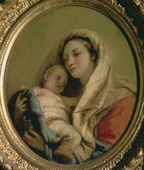 Madonna with Sleeping Child von Giandomenico Tiepolo