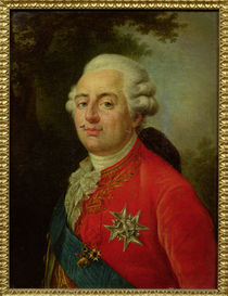 Portrait of Louis XVI King of France von French School