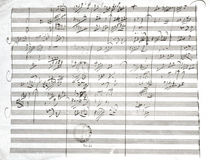 Score for the 3rd Movement of the 5th Symphony von Ludwig van Beethoven