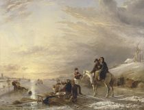 Frost Scene, 1827 von William Collins