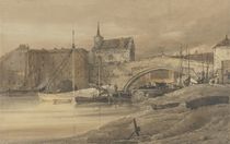 Ouse Bridge, York, 1800 by Thomas Girtin