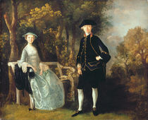 Lady Lloyd and her son, Richard Savage Lloyd von Thomas Gainsborough