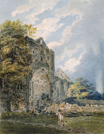 Pluscardine Abbey, Elgin, c.1793 by Thomas Girtin