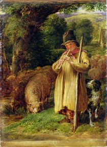 Shepherd Boy, 1831 von John Linnell