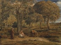 Landscape with Family Group by John Linnell