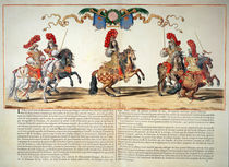 Carousel Performed by Louis XIV in Front of the Tuileries by French School