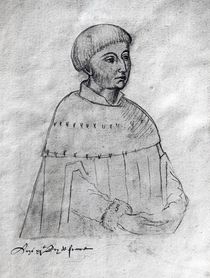 Ms 266 f.3 Portrait of Louis XI from the 'Recueil d'Arras' by Flemish School