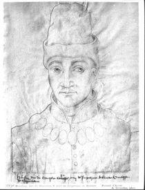 Ms 266 f.37 Portrait of Humphrey of England Duke of Gloucester by Flemish School