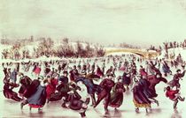 Central Park, Winter: The Skating Carnival by American School