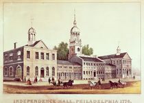 Independence Hall, Philadelphia von American School