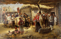 Easter Te Deum, 1887 von Vladimir Egorovic Makovsky