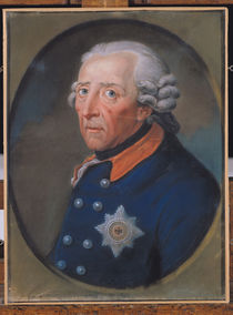 Portrait of Frederick II the Great von French School