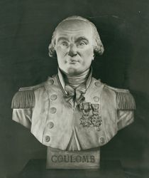 Bust of Charles de Coulomb by Joseph Marius Ramus