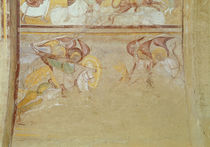 St. Michael and the Angels Fighting the Dragon by French School