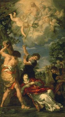 The Martyrdom of Saint Stephen von Pietro da Cortona