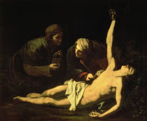Saint Sebastian Attended by Saint Irene von Jusepe de Ribera