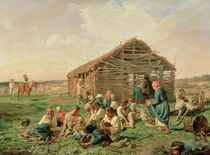 Rest during Haying, 1861 von Aleksandr Ivanovich Morozov