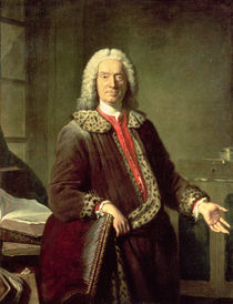 Portrait of Prosper Jolyot de Crebillon von Jacques Andre Joseph Camelot Aved