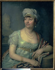 Portrait of Germaine de Stael by Vladimir Lukich Borovikovsky
