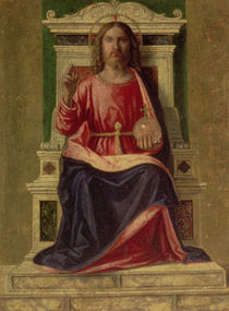 Christ Enthroned, c.1505 von Giovanni Battista Cima da Conegliano