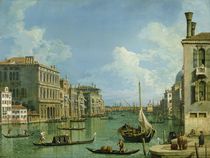 View of the Grand Canal by Canaletto