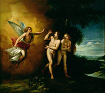 The Expulsion of Adam and Eve von Giuseppe Cesari