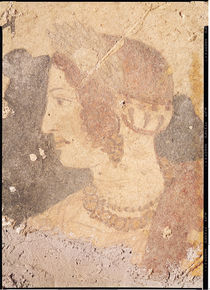 Head of a Young Woman, Velia von Etruscan