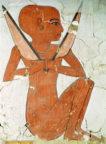 Naos deity, from the Tomb of Nefertari by Egyptian 19th Dynasty