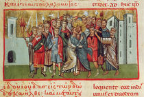 Ms Gr 54 f.99 The Kiss of Judas by French School