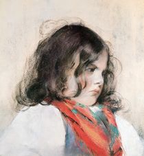 Head of a Child by Mary Stevenson Cassatt