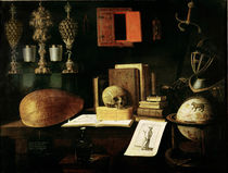 Vanitas Still Life, 1641 by Sebastian Stoskopff