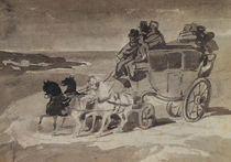 The Stagecoach by Theodore Gericault