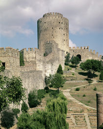 View of the Fortress, started in 1452 von Turkish School