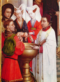 The Seven Sacraments Altarpiece by Rogier van der Weyden