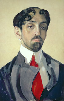 Portrait of Mikhail Kuzmin by Konstantin Andreevic Somov
