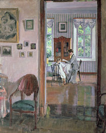 Interior, 1910 by Sergei Arsenevich Vinogradov