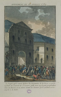 The Pillage of the Saint-Lazare Convent von Jean-Francois Janinet
