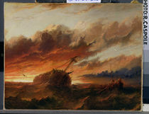 Shipwreck, c.1850 von Francis Danby