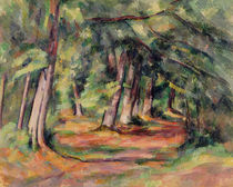 Sous-bois 1890-94 by Paul Cezanne