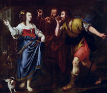 Rahab and the Emissaries of Joshua by Italian School
