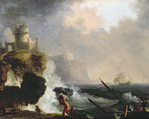 The Storm von Charles Francois Lacroix de Marseille