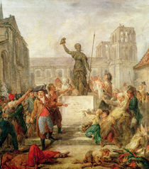 The Oath of Liberty by Jean Louis Joseph Hoyer