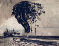 Landscape with Three Trees von Victor Hugo