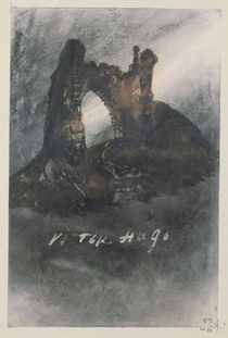 Ruins at Groz-Nez, Jersey, or The Arch by Victor Hugo