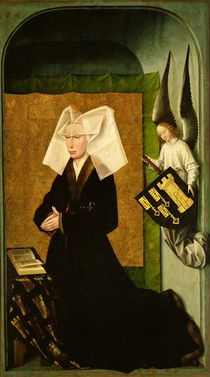 Guigone de Salins, wife of the donor von Rogier van der Weyden