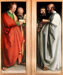 St. John with St. Peter and St. Paul with St. Mark by Albrecht Dürer