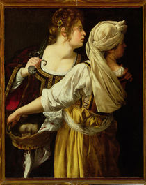 Judith and her Servant von Artemisia Gentileschi