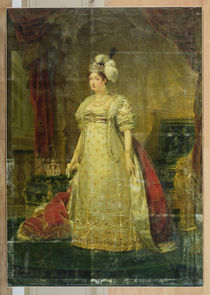 Portrait of Marie-Therese-Charlotte de France Duchesse d'Angouleme von Baron Antoine Jean Gros