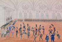 Guard Parade, 1820s von Russian School
